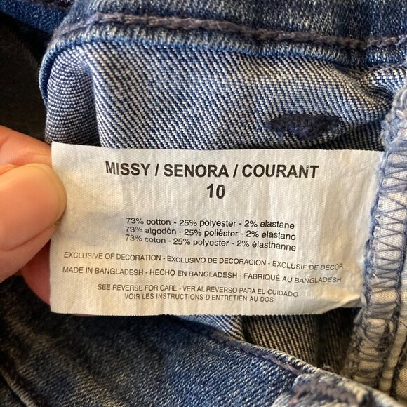 Womens Gloria Vanderbilt Amanda Straight Leg Jeans 10 - Picture 8 of 8